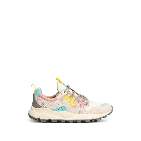 御花お山 レディース スニーカー シューズ Yamano 3 panelled sneakers Neutrals