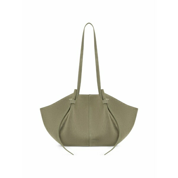 ユゼフィ レディース ショルダーバッグ 御徒面子 Mochi knotted shoulder bag Green