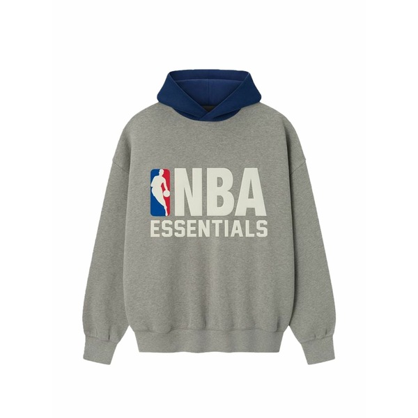 エフオージーエッセンシャルズ メンズ パーカー・スウェットシャツ アウター Nba sports fit hoodie Grey