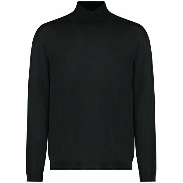 ロベルトコリーナ メンズ 編み物\u0026スウェーター アウター Merino sweater Black