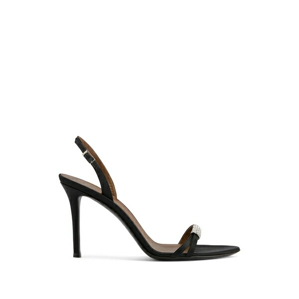 ジュゼッペザノッティ レディース サンダル シューズ  lena rhinestone-embellishment sandals Black