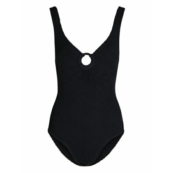 フンザ・ジー レディース 衣裳 トップス Cenile ring swimsuit Black