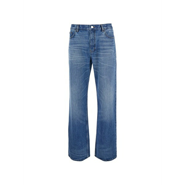 枠組み メンズ ジーンズズボン下 ボトムス Faded relaxed jeans Blue