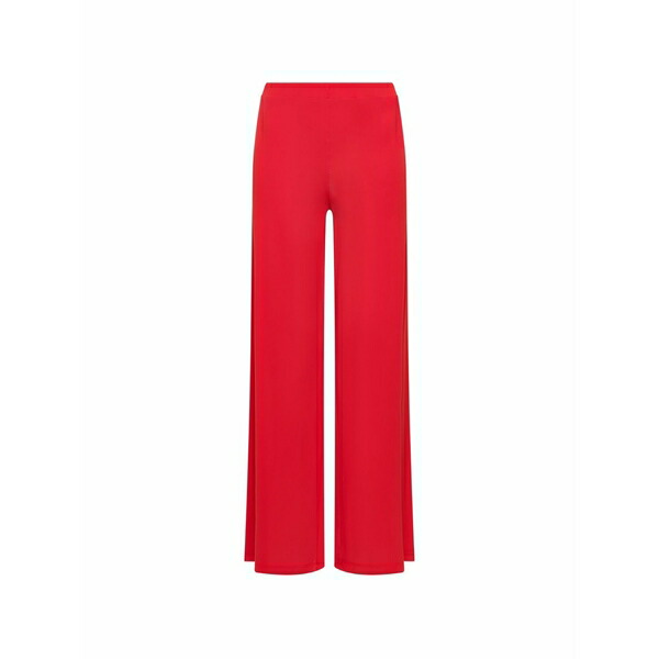 マリパルミ レディース 心地好いズボン下 ボトムス Jersey straight-leg trousers Red