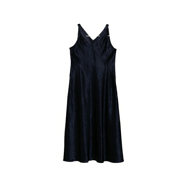 エイリーンフィッシャー レディース 衣裳 トップス V-neck sleeveless miid dress Blue