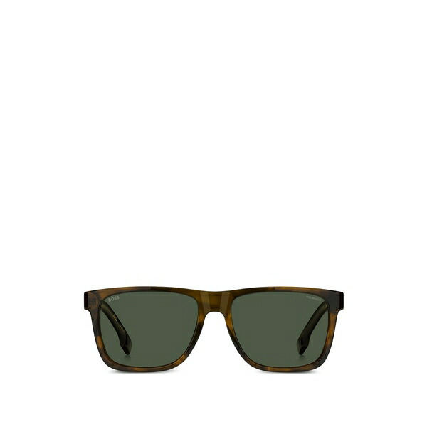主任者 メンズ サングラス・アイウェア 付属物 Square-frame sunglasses Brown