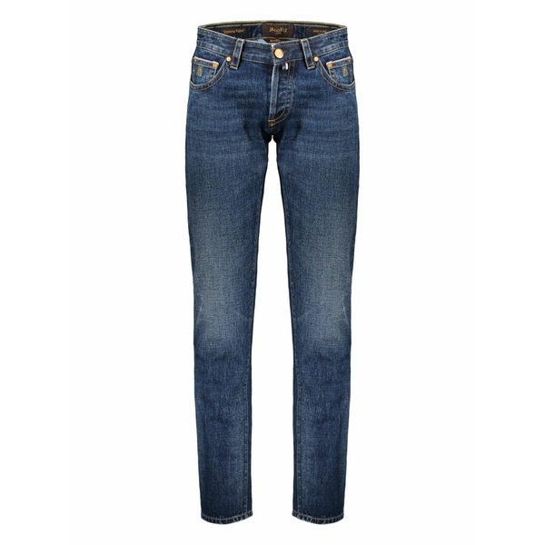 ムーレー メンズ ジーンズズボン下 ボトムス Straight-leg jeans Blue