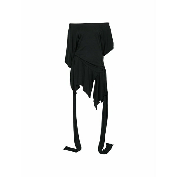 ミスビヘイブ レディース 衣装 トップス Holywood baby asymmetric MIDI dress Black