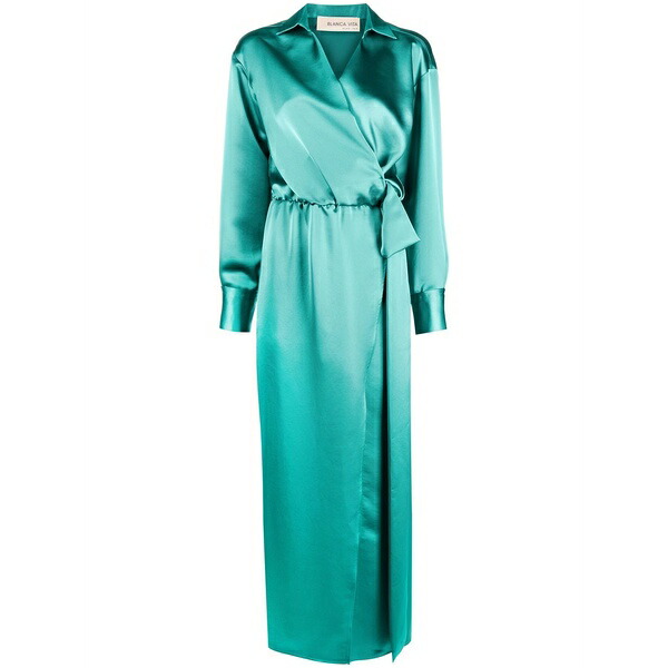 ブランカ ヴィータ レディース 衣装 トップス Acena wrap dress Green