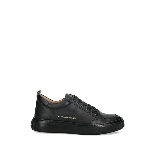 アレクサンダー スミス メンズ スニーカー シューズ Lace-up bond sneakers Black