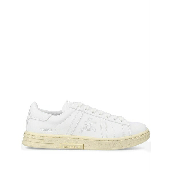 プレミアータ レディース スニーカー シューズ Russell sneakers White|asty