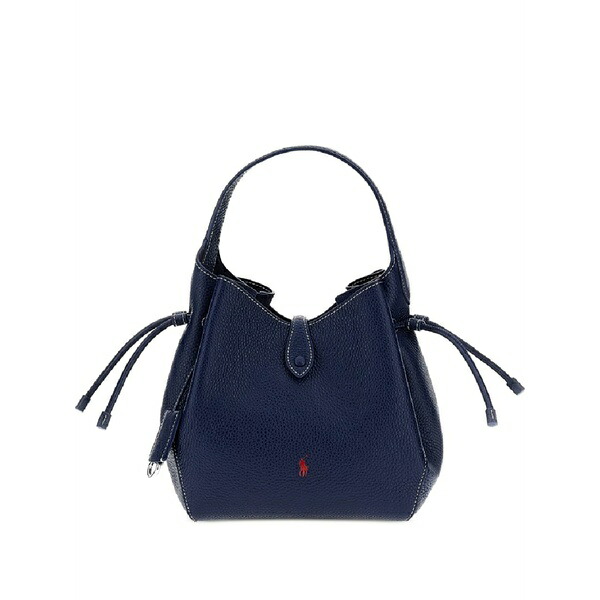 ラルフローレン レディース ショルダーバッグ 御徒面子 Small polo play drawstring bag Blue