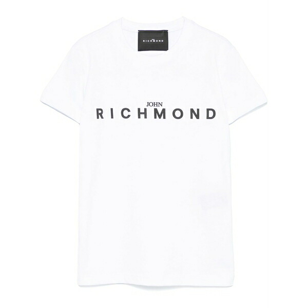 ジョン バージニアの州都 レディース ティーシャツ トップス Logo t-shirt White