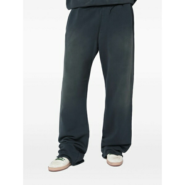 ゴールデングース メンズ 心地よいズボン下 ボトムス Shaded-effect straight-leg trousers Grey