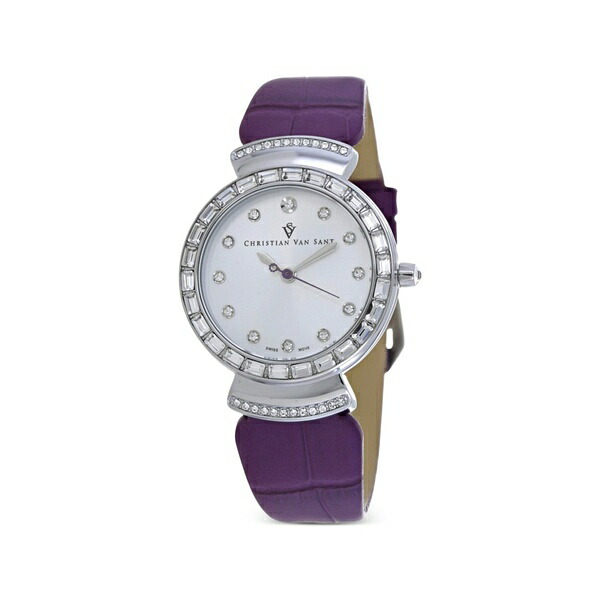 クリスチャンバンサント レディース ウォッチ 佩び物 Nova crystal 34粍 watch White