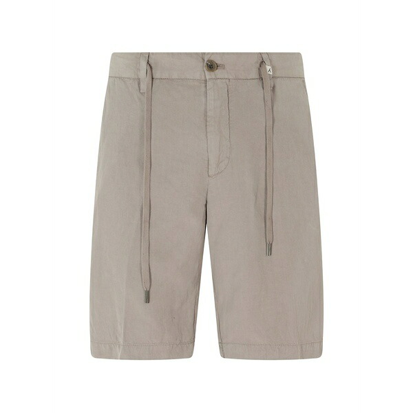 ミース メンズ 心地よいズボン下 ボトムス Elasticated drawstring shorts Neutrals