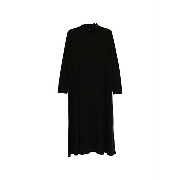 エイリーンフィッシャー レディース 衣裳 トップス Roll-neck long-sleeve MIDI dress Black
