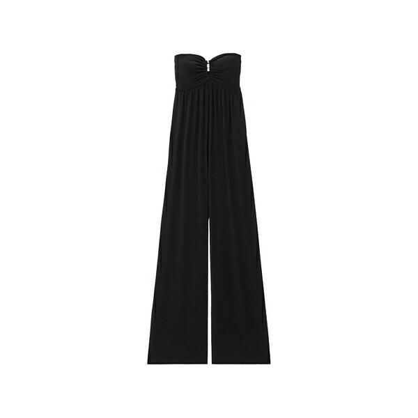 バッシュ レディース 衣裳 トップス Jema strapless gathered jumpsuit Black