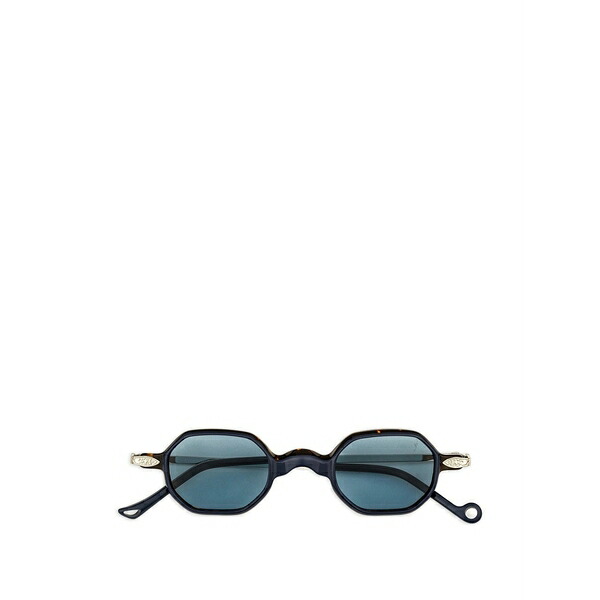 目玉ぺタイザー メンズ サングラス・アイウェア 付属物 Boca oval-frame sunglasses Brown