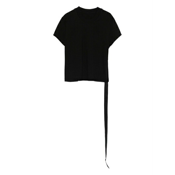リックオウエンス レディース ティーシャツ トップス Short-sleeved t-shirt Black