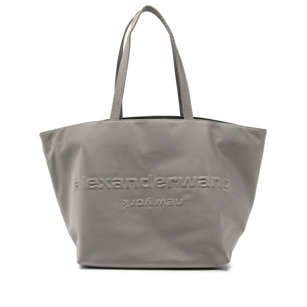 アレキサンダーワン レディース トートバッグ 御徒面子 Canvas punch large tote Grey