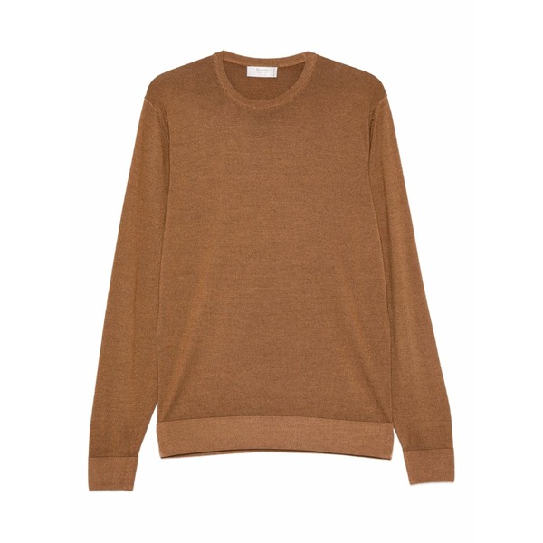 フェランテ メンズ ティーシャツ トップス Crew-neck top Brown
