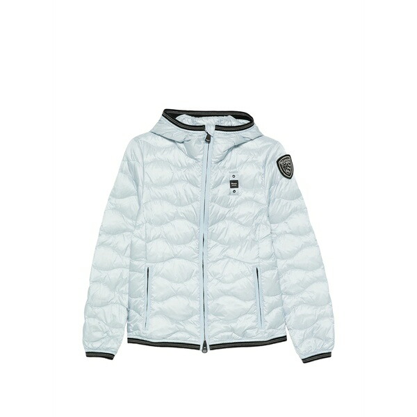 ブラウアー レディース 上衣＆上衣 アウター Quilted hooded jacket Blue