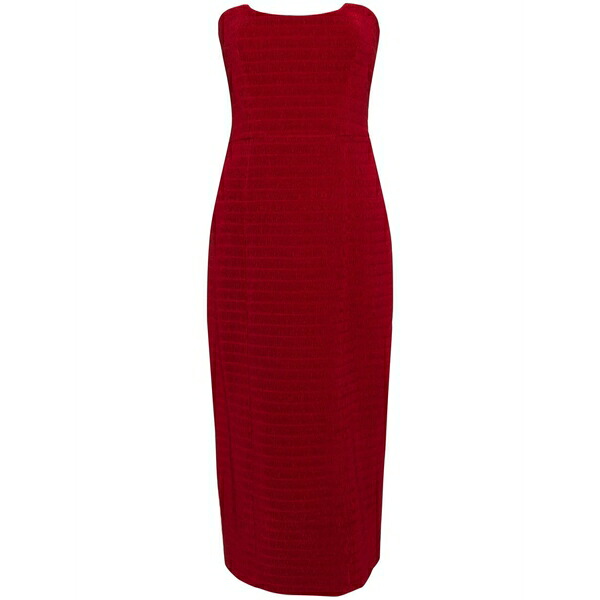 エミリアウィックステッド レディース 衣裳 トップス Ryder pliss￡ MIDI dress Red
