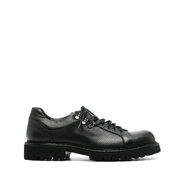 カサディ メンズ スニーカー シューズ Carvo lace-up leather sneakers Blue