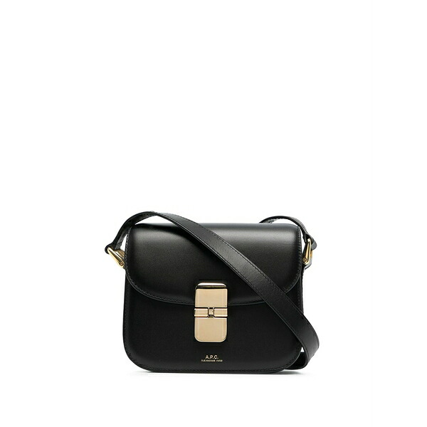 アーペーセー レディース ショルダーバッグ 御徒面子 Mini grace shoulder bag Black