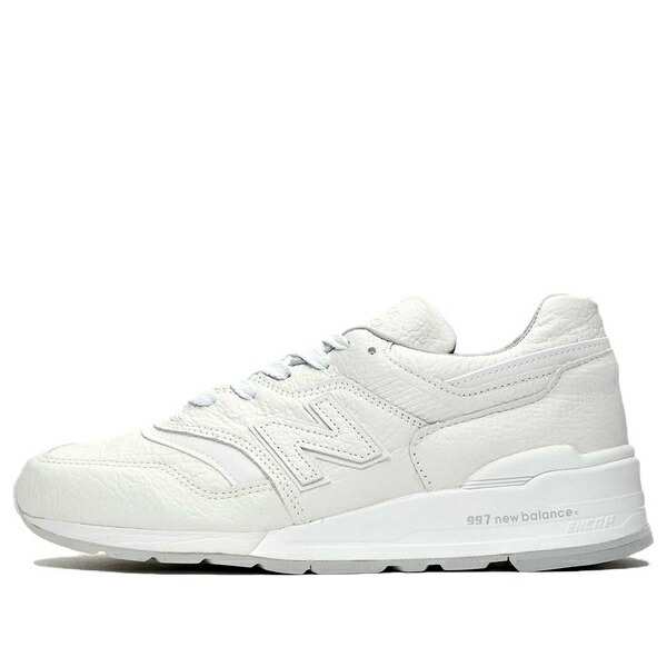 New Balance ニュー平衡にする メンズ スニーカー  【New Balance 997 Leather \u0027Bison Capsule - White\u0027 M997BSN】  大いさ US_8.5(26.5糎)