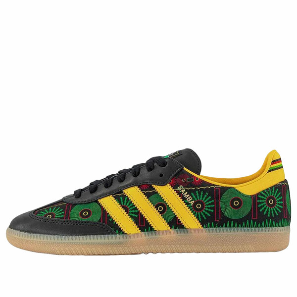 adidas アディダス メンズ スニーカー  【adidas Samba OG Bob Marley Football Is Freedom \u0027Core Black Bold Gold Pure Ruby\u0027 KI8571】  大きさ US_11.5(29.5珊)