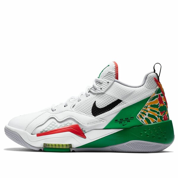 Jordan ジョーダン メンズ スニーカー  【Air Jordan Zoom \u002792 \u0027White Lucky Green Dark Sulfur\u0027 CK9183-103】  大いさ US_10.5(28.5糎)