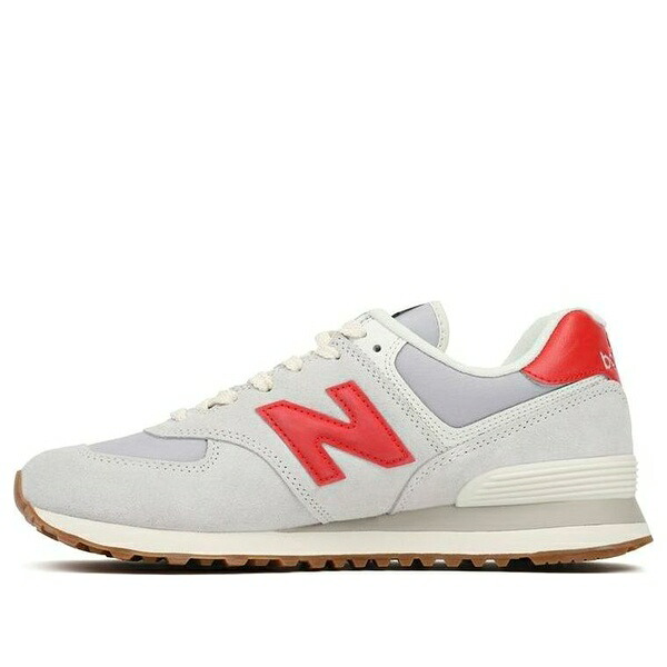 New Balance ニュー平衡にする メンズ スニーカー  【New Balance 574 \u0027Gray Red\u0027 U574RF2】  大きさ US_M_4