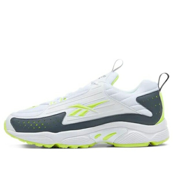 Reebok リーボック メンズ スニーカー  【Reebok DMX Series 2000 \u0027White Solar Yellow\u0027 EF7680】  大きさ US_8.5(26.5糎)