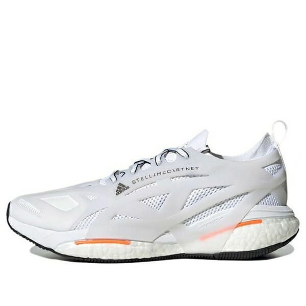 adidas アディダス メンズ スニーカー  【adidas x Stella McCartney Solarglide \u0027White Signal Orange\u0027 HR1923】  大きさ US_5.5(23.5珊)