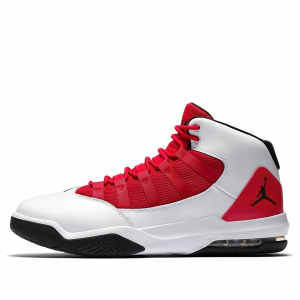 Jordan ジョーダン メンズ スニーカー  【Air Jordan Max Aura \u0027White Gym Red\u0027 AQ9084-106】  大きさ US_10(28.0珊)