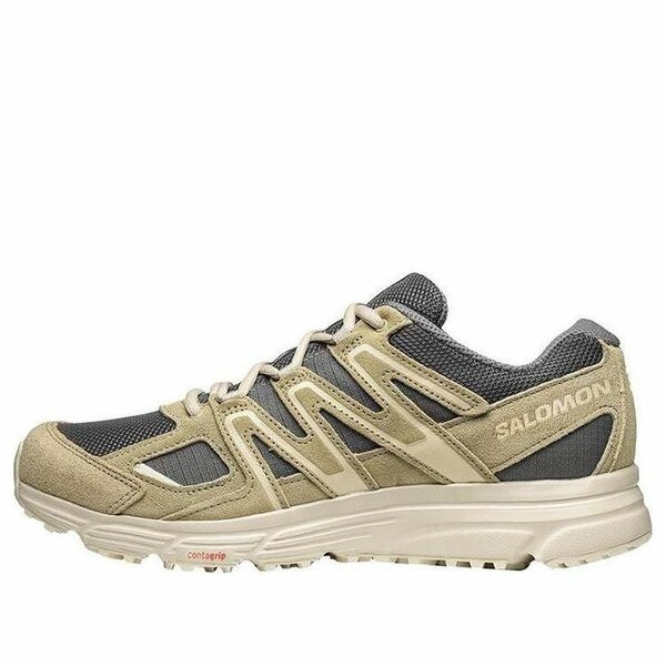 SALOMON サロモン メンズ スニーカー  【SALOMON X-Mission 4 Suede \u0027Brwon Grey\u0027 471378】  大きさ US_6(24.0珊)