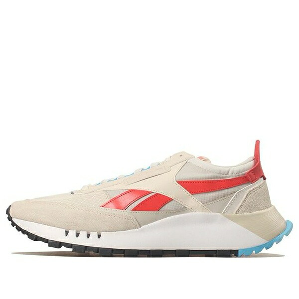 Reebok リーボック メンズ スニーカー  【Reebok Classic Leather Legacy \u0027Chalk Laser Red\u0027 FY7432】  大いさ US_7.5(25.5糎)