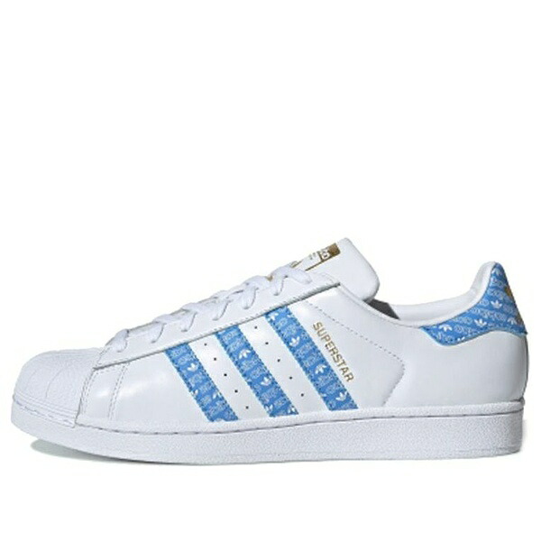 adidas アディダス メンズ スニーカー  【adidas Superstar \u0027Real Blue Logo Print\u0027 EG2916】  大きさ US_7(25.0珊)