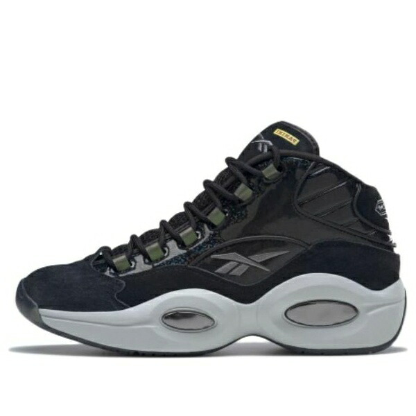 Reebok リーボック メンズ スニーカー  【Reebok Question Mid x Panini \u0027Black Pulsar Prizm\u0027 HQ4135】  大いさ US_10.5(28.5糎)
