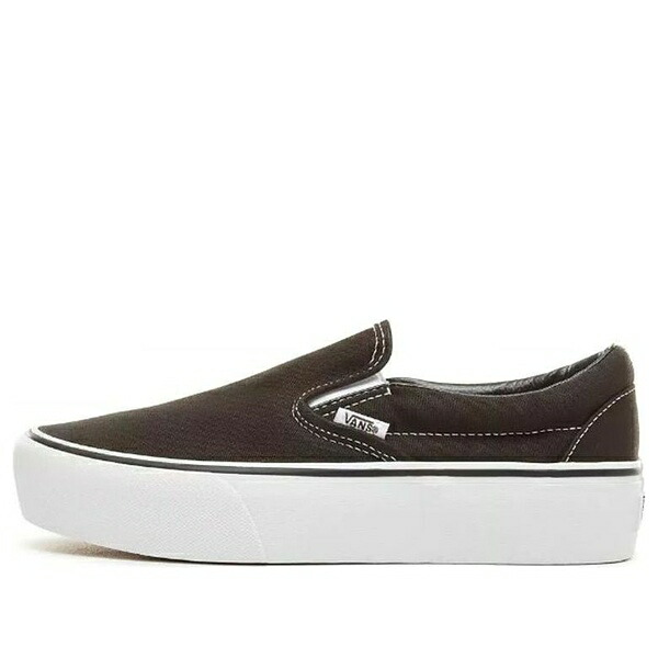 Vans バンズ メンズ スニーカー  【Vans Classic Slip-On Platform \u0027Black\u0027 VN00018EBLK】  大きさ US_10(28.0糎)
