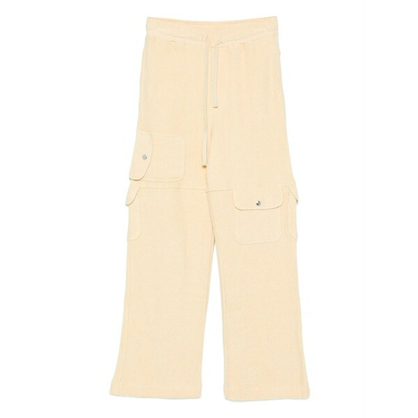 アヤ ミューズ レディース カジュアルパンツ ボトムス Drawstring trousers Yellow
