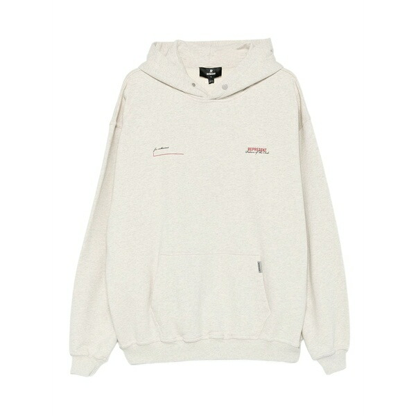 リプレゼント メンズ パーカー・スウェットシャツ アウター Cotton hoodie Neutrals｜asty