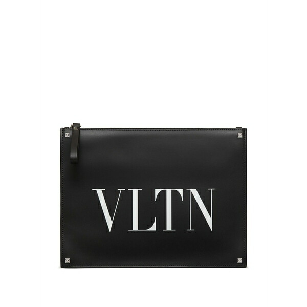 ヴァレンティノ ガラヴァーニ メンズ 商行為系 御徒面子 Vltn clutch bag Black