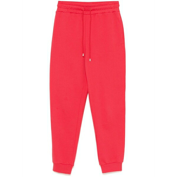 ピンコ レディース 心地好いズボン下 ボトムス Logo-print track trousers Red