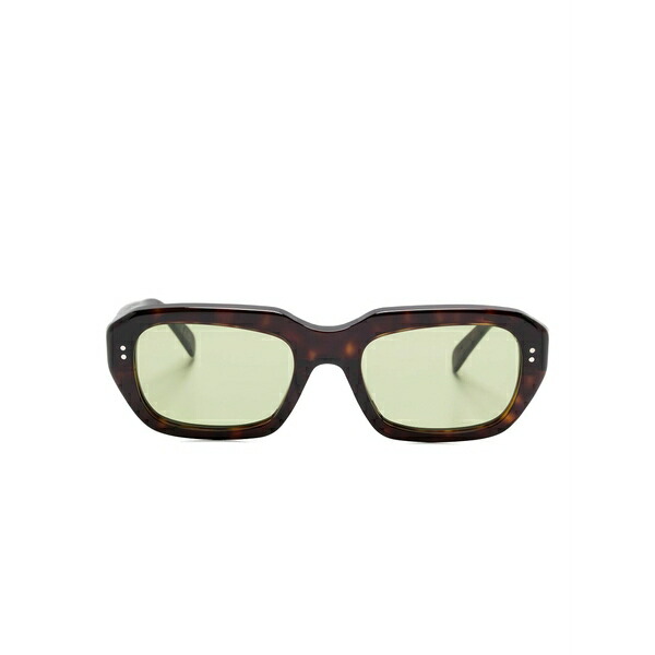 レトロスーパーフューチャー メンズ サングラス・アイウェア アクセサリー Miles rectangle-frame sunglasses Brown