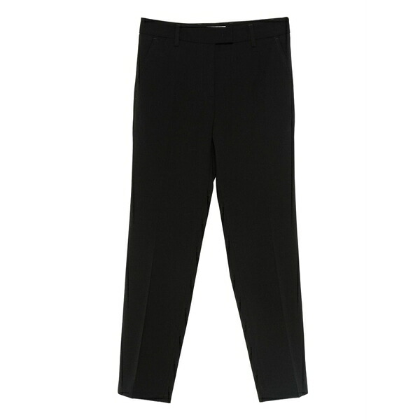 アルベルト ビアーニ レディース カジュアルパンツ ボトムス Zip-fastening trousers Black｜asty