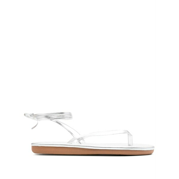 アンシエントグリークサンダル レディース サンダル シューズ Sahara leather sandals Silver|asty