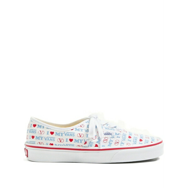 ヴァレンティノ ガラヴァーニ レディース スニーカー シューズ X vans love-print sneakers White｜asty